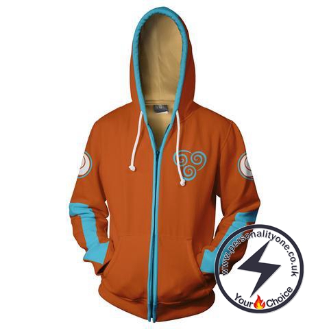 Avatar The Last Airbender Zip Up Hoodie Jacket